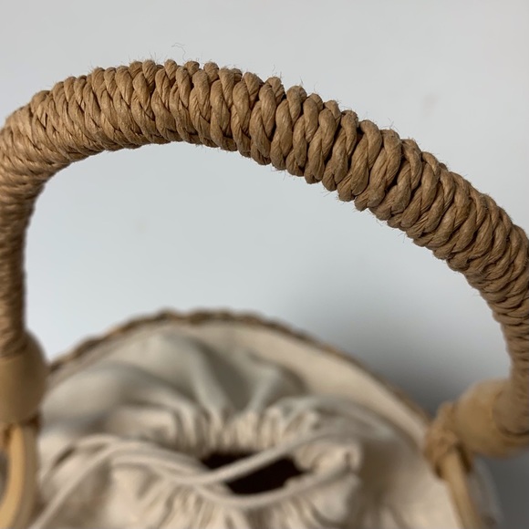 L* SPACE Woven Basket Bag NWOT - Picture 4 of 9